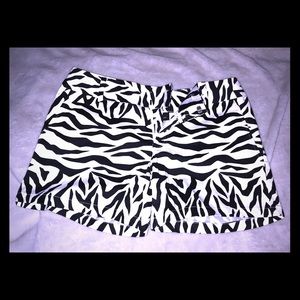 Zebra Shorts